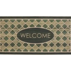 Doormats-Kirkland's Home There'S No Place Like Home Coir Doormat Black/White