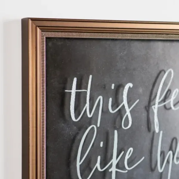 Wall Quotes & Signs-Kirkland's Home This Feels Like Home Wall Plaque Black
