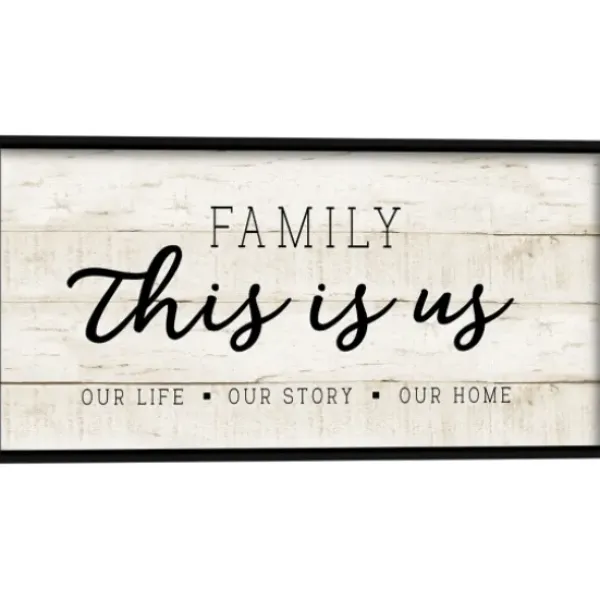 Wall Quotes & Signs-Kirkland's Home This Is Us Wooden Wall Plaque Tan