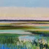 Framed Art-Kirkland's Home Tidal Waters Framed Art Print Green/Blue