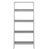 Office Furniture-Kirkland's Home 4-Tier Ladder Bookshelf White