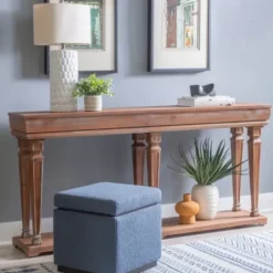 Console Tables-Kirkland's Home Tiffany Weathered Console Table