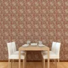 Wall Murals & Wall Decals-Kirkland's Home Tiger Flowers Peel And Stick Wall Mural Red/Multi