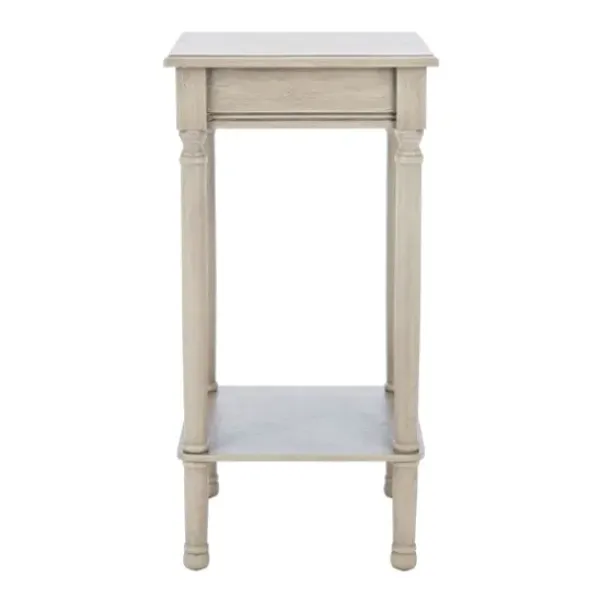 Accent & End Tables-Kirkland's Home Tilley Beige Classic Square Accent Table Tan