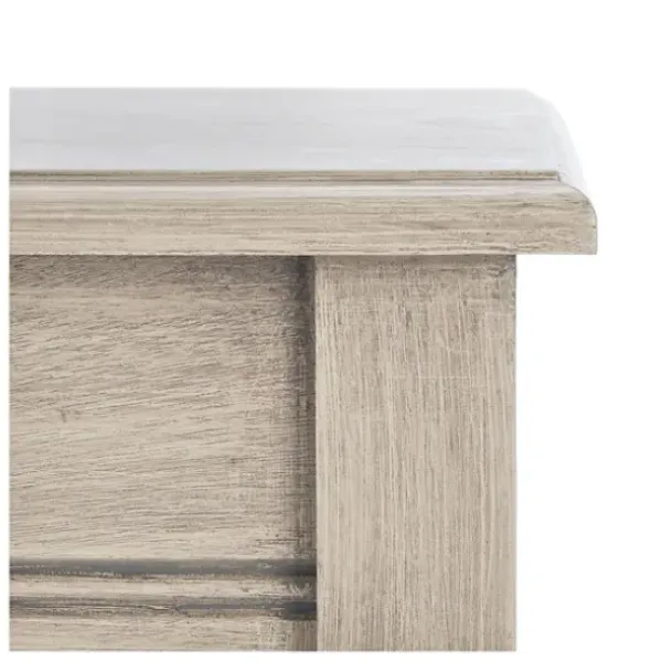 Accent & End Tables-Kirkland's Home Tilley Beige Classic Square Accent Table Tan