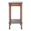 Accent & End Tables-Kirkland's Home Tilley Classic Square Accent Table Brown