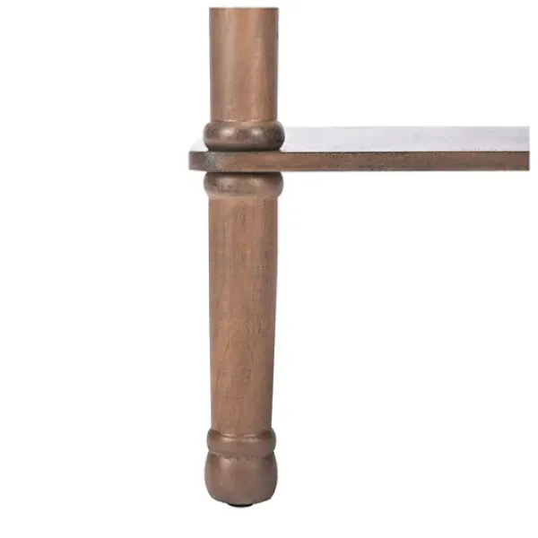 Accent & End Tables-Kirkland's Home Tilley Classic Square Accent Table Brown