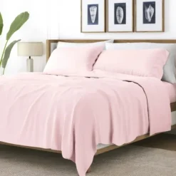 Bed Sheets-Kirkland's Home Tiny Hearts 3-Pc. Twin Sheet Set Pink
