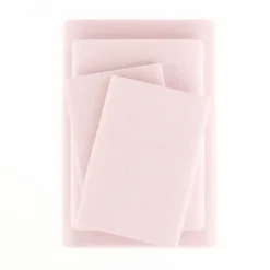 Bed Sheets-Kirkland's Home Tiny Hearts 3-Pc. Twin Sheet Set Pink
