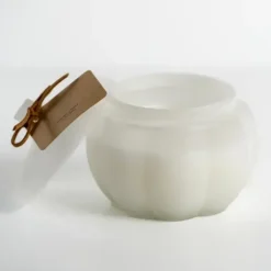 Candles-Kirkland's Home Toasted Marshmallow And Spice Pumpkin Jar Candle White