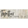 Wall Quotes & Signs-Kirkland's Home Together Canvas Art Print Tan/Black