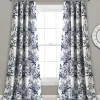 Curtains & Drapes-Kirkland's Home Top Knotted Burlap Curtain Panel Set, 84 In. Gray