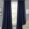 Curtains & Drapes-Kirkland's Home Total Blackout Curtain Panel, 95 In. White