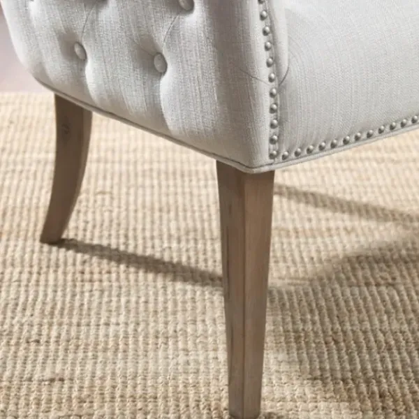 Accent Chairs-Kirkland's Home Tufted Back Accent Chair Gray
