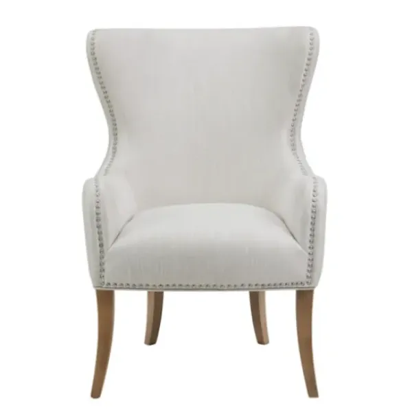 Accent Chairs-Kirkland's Home Tufted Back Accent Chair Gray