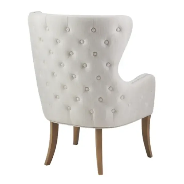 Accent Chairs-Kirkland's Home Tufted Back Accent Chair Gray