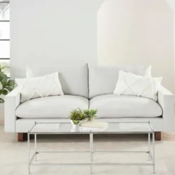 Pillows-Kirkland's Home Tufted Diamond Lumbar Pillows, Set Of 2 White