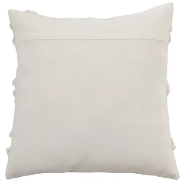 Pillows-Kirkland's Home Tufted Diamond Pillow Cover White