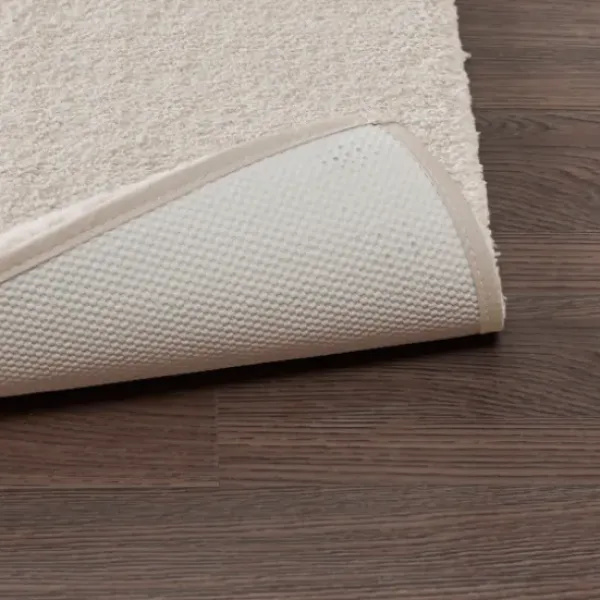 Bathroom Rugs-Kirkland's Home Tufted Reversible Bath Runner Gray