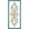 Wall Plaques-Kirkland's Home Turquoise And White Scroll Wall Plaque Blue/White