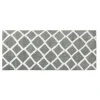 Bathroom Rugs-Kirkland's Home Turquoise Small Crochet Oval Bath Mat Blue