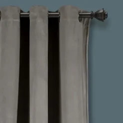 Curtains & Drapes-Kirkland's Home Twist Top Curtain Panel, 120 In. White