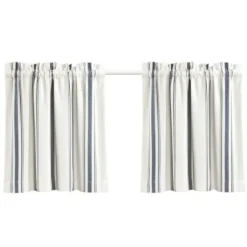 Curtains & Drapes-Kirkland's Home Twist Top Curtain Panel, 84 In. Blue