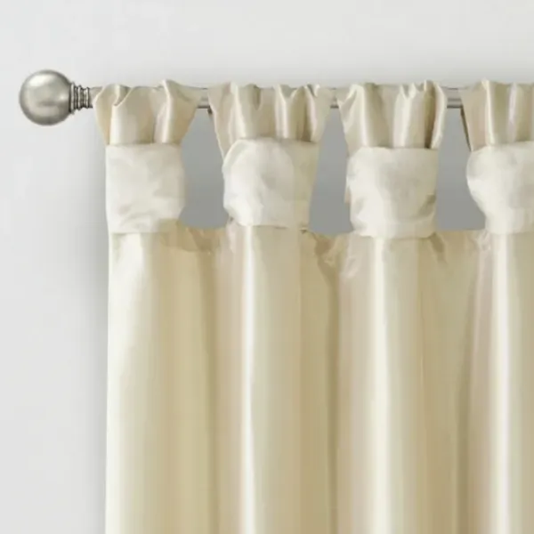 Curtains & Drapes-Kirkland's Home Twist Top Curtain Panel, 108 In. Blue