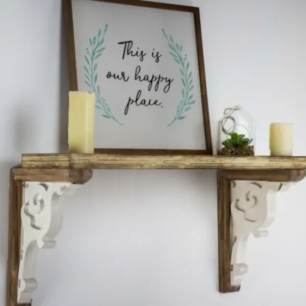Shelves-Kirkland's Home Two-Tone Corbel Shelf Brackets, Set Of 2