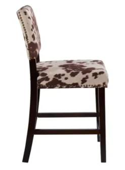 Bar Stools & Counter Height Stools-Kirkland's Home Udder Madness Counter Stool Brown
