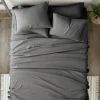 Bed Sheets-Kirkland's Home Ultra Soft 6-Pc. King Sheet Set Gray