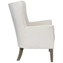 Accent Chairs-Kirkland's Home Upholstered Armchair Ivory