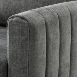 Accent Chairs-Kirkland's Home Upholstered Club Accent Chair Gray