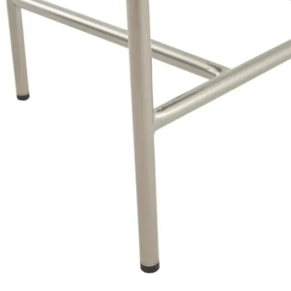 Bar Stools & Counter Height Stools-Kirkland's Home Upholstered Low Back Counter Stool Gray
