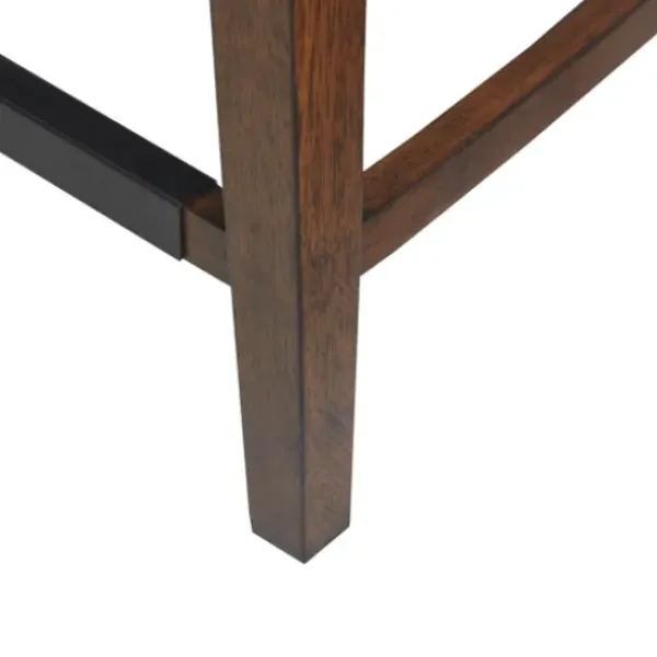 Bar Stools & Counter Height Stools-Kirkland's Home Upholstered Martha Stewart Counter Stool Gray