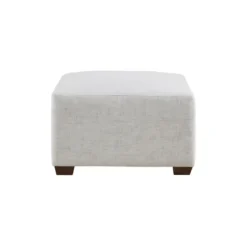 Sofas & Loveseats-Kirkland's Home Upholstered Modular Ottoman Ivory