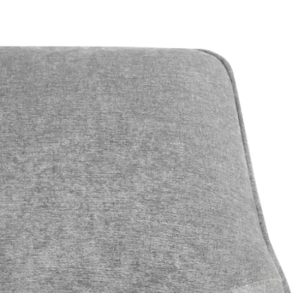 Accent Chairs-Kirkland's Home Upholstered Swivel Glider Accent Chair Gray