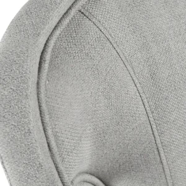 Bar Stools & Counter Height Stools-Kirkland's Home Upholstered Swivel Seat Counter Stool Gray