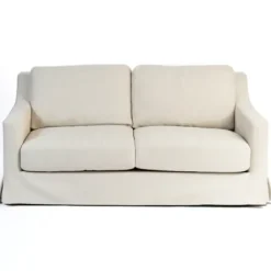 Sofas & Loveseats-Kirkland's Home Upholstered Weekend Sofa Ivory