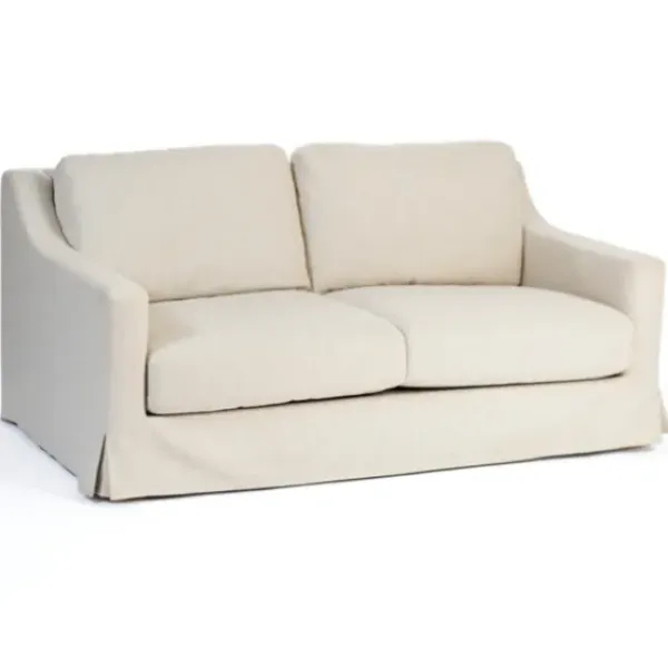 Sofas & Loveseats-Kirkland's Home Upholstered Weekend Sofa Ivory