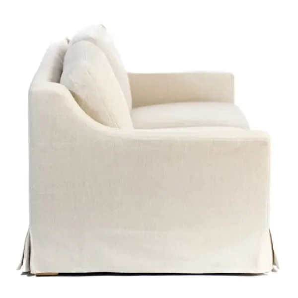 Sofas & Loveseats-Kirkland's Home Upholstered Weekend Sofa Ivory
