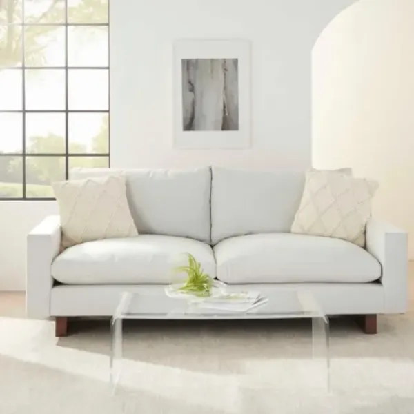 Pillows-Kirkland's Home Vanilla Knotted Lattice Throw Pillows, Set Of 2 Ivory