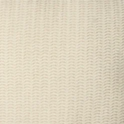 Pillows-Kirkland's Home Vanilla Trapeze Organic Cotton Throw Pillow Ivory