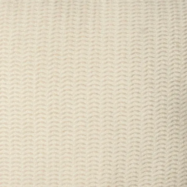 Pillows-Kirkland's Home Vanilla Trapeze Organic Cotton Throw Pillow Ivory
