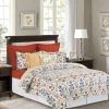 Quilts-Kirkland's Home Victoria'S Garden 3-Pc. Full/Queen Quilt Set White/Multi