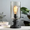 Table Lamps-Kirkland's Home Vintage Industrial Edison Bulb Uplight Gray