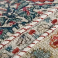 Pillows-Kirkland's Home Vintage Prints Cotton Lumbar Pillow Multi