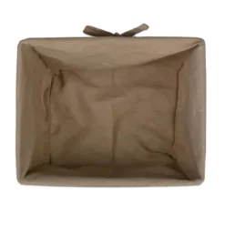 Baskets & Boxes-Kirkland's Home Vintage Wire Baskets With Taupe Liner, Set Of 3 Tan