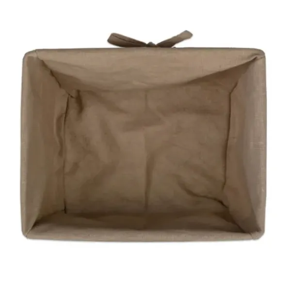 Baskets & Boxes-Kirkland's Home Vintage Wire Baskets With Taupe Liner, Set Of 3 Tan