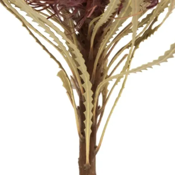 Stems & Bouquets-Kirkland's Home Violet Dried Jumbo Banksia Stems, Set Of 3 Purple